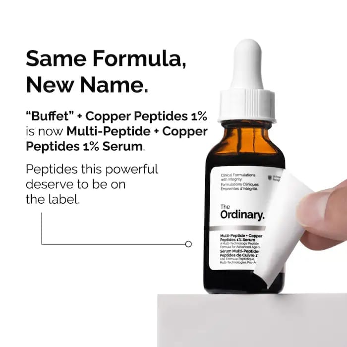 The Ordinary Buffet + Copper Peptides 1% 30ml