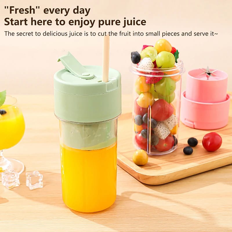 Mason portable juice blender